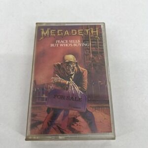 Megadeth Peace Sells... But Who's Buying? Cassette Tape C4-46370 1986 Metal